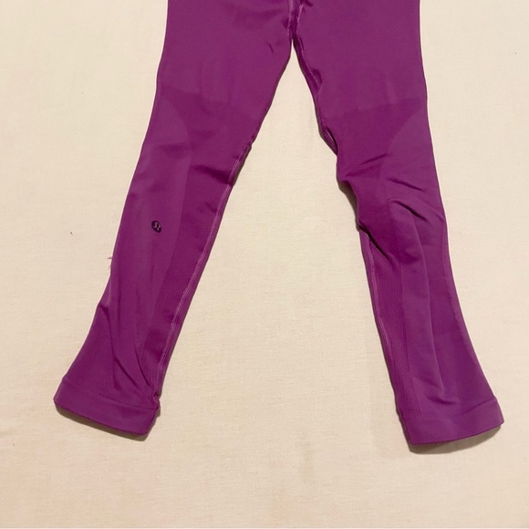 Lululemon Zone In Tight Seamless Legging Ultra Violet Compression Missing Size - Picture 15 of 16